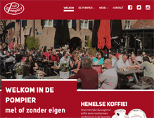 Tablet Screenshot of pompier.nl
